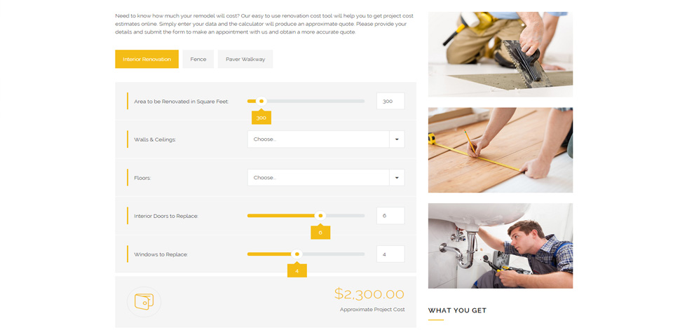 Cost Calculator