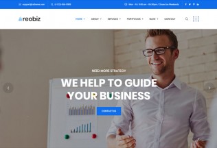 Reobiz – Premium Responsive Consulting Business WordPress Theme