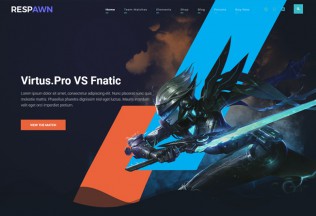 Respawn – Premium Responsive Esports Gaming WordPress Theme