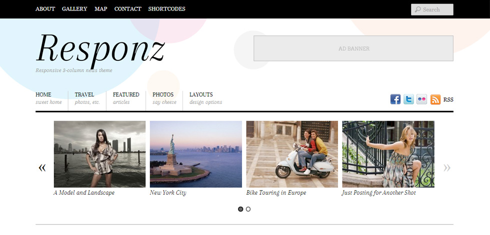 Home page