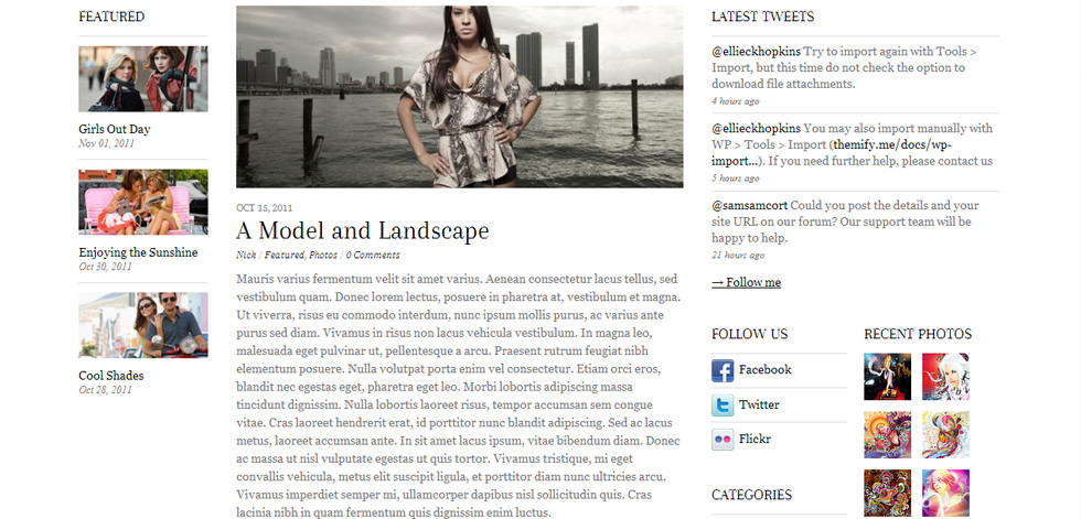 Article Page