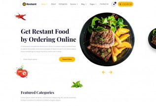 Restant – Premium Responsive Restaurant HTML5 Template