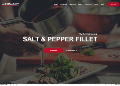 5 Best Cafe and Restaurant Website Templates in 2018
