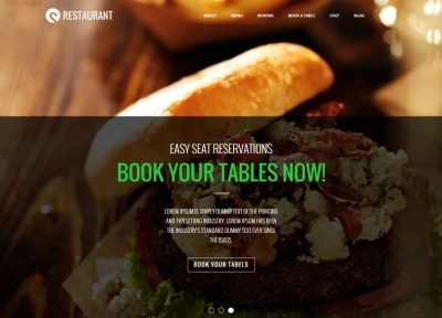 15+ Best Responsive Restaurant HTML5 Templates in 2015