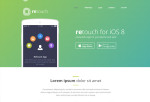 ReTouch – Premium Responisve App WordPress Theme
