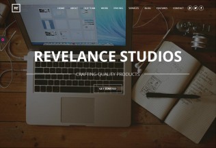 Revelance – Premium Responsive One-Page Business WorPress Theme