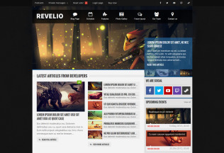 Revelio – Premium Responsive Gaming HTML5 Template
