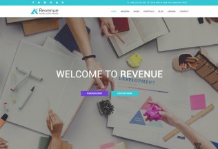 Revenue – Premium Responsive Business Joomla Template
