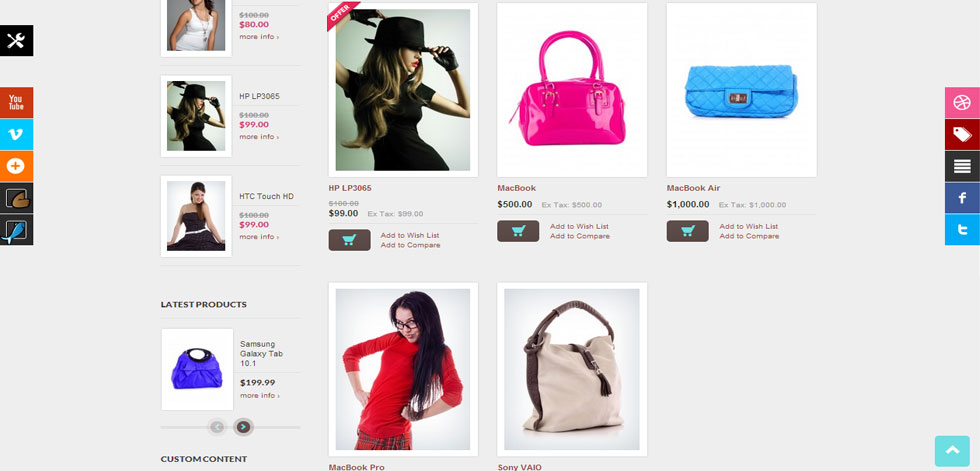 Category page