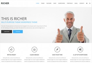 Richer – Premium Responsive Multipurpose WordPress Theme