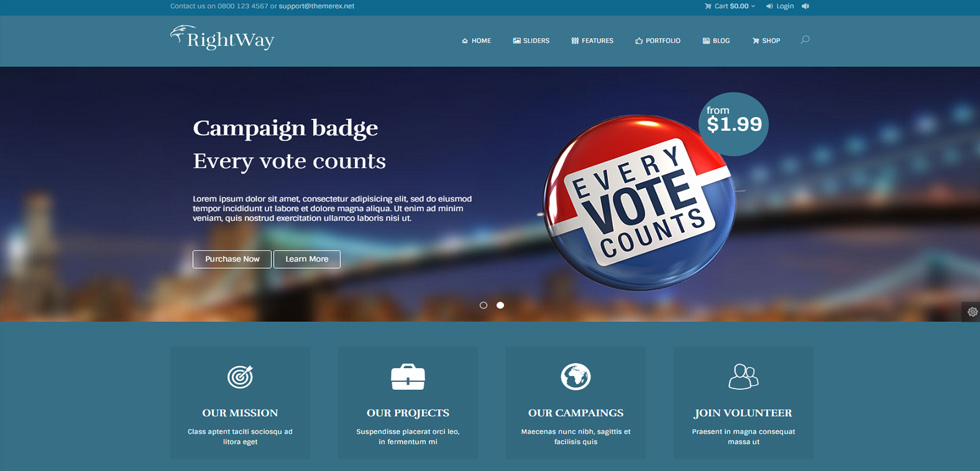 Home page