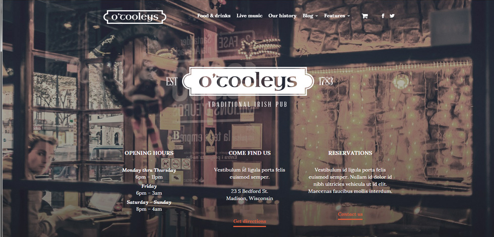 Home page