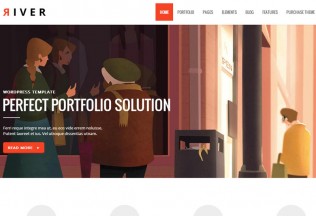 River – Premium Responsive Retina MultiPurpose WordPress Theme