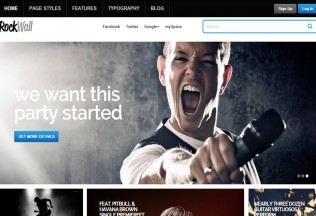 RockWall – Premium Responsive Music WordPress Theme