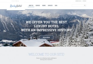 Rocky Hotel – Premium Responsive WordPress Theme