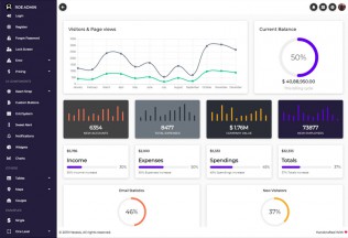 Roe – Premium Responsive ReactJS Admin Dashboard HTML5 Template