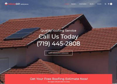 Latest WordPress Roofing Themes 2018