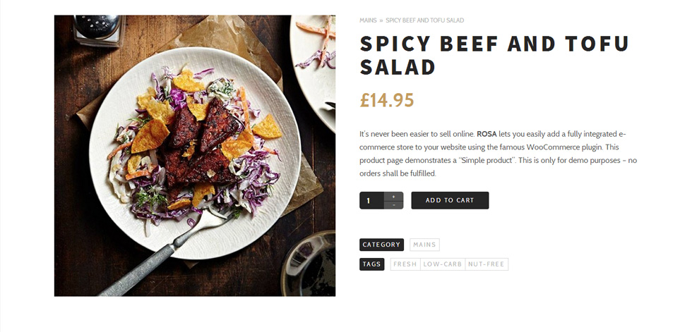 Product page