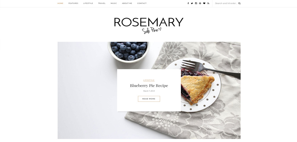 Home page