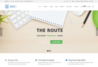 Route – Premium Responsive MultiPurpose WordPress Theme