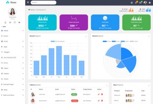 Roxa – Premium Responsive Material Design Admin HTML5 Template