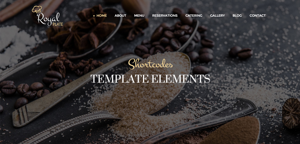 Home page