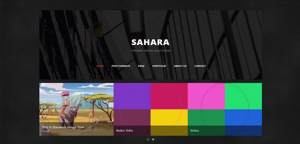 Home page