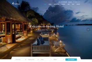 Sailing – Premium Responsive Hotel WordPress Theme