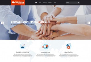 Sandman – Premium Responsive Business Multipurpose WordPress Theme