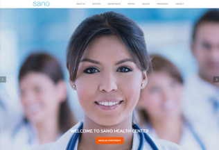 Sano – Premium Responsive Health and Medical HTML5 Template