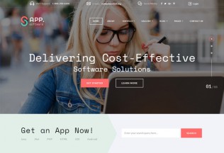Sapp – Premium Responsive Developing Company HTML5 Template