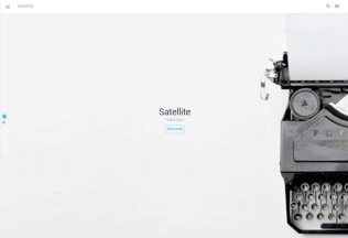 Satellite – Premium Responsive Mobile & App HTML5 Template