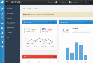 Saturn – Premium Responsive Admin Dashboard Template