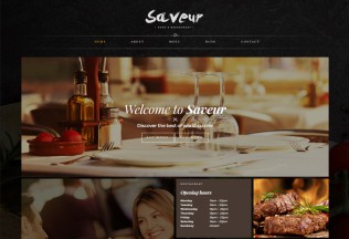 Saveur – Premium Responsive Food and Restaurant HTML5 Template