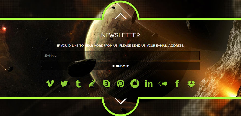 Newsletter form