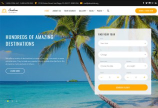 Sealine – Premium Responsive Travel Agency HTML5 Template