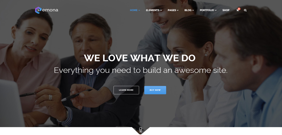 Home page