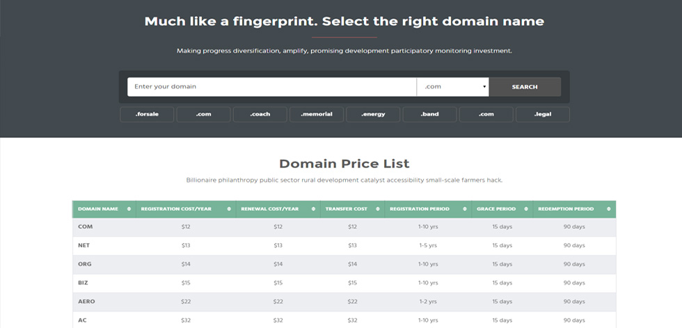 Domains