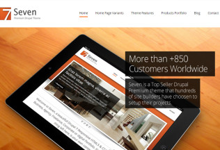 Seven – Premium Responsive Retina Drupal Corporate Business Theme