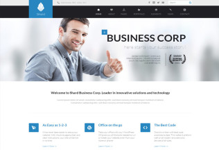 Shard – Premium Responsive Multipurpose Business Parallax WordPress Theme