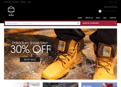 Best Premium Responsive Magento Shoes Store Themes in 2014