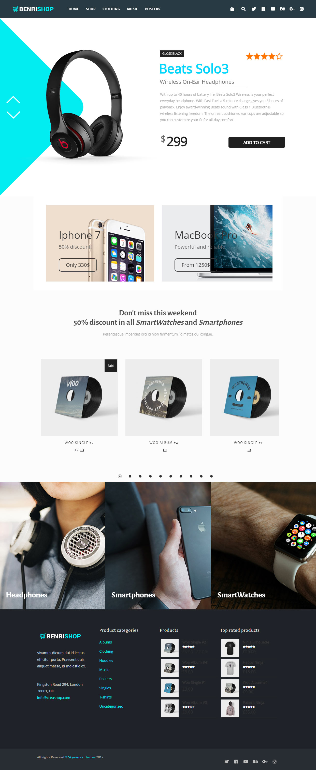 Benri WooCommerce Themes