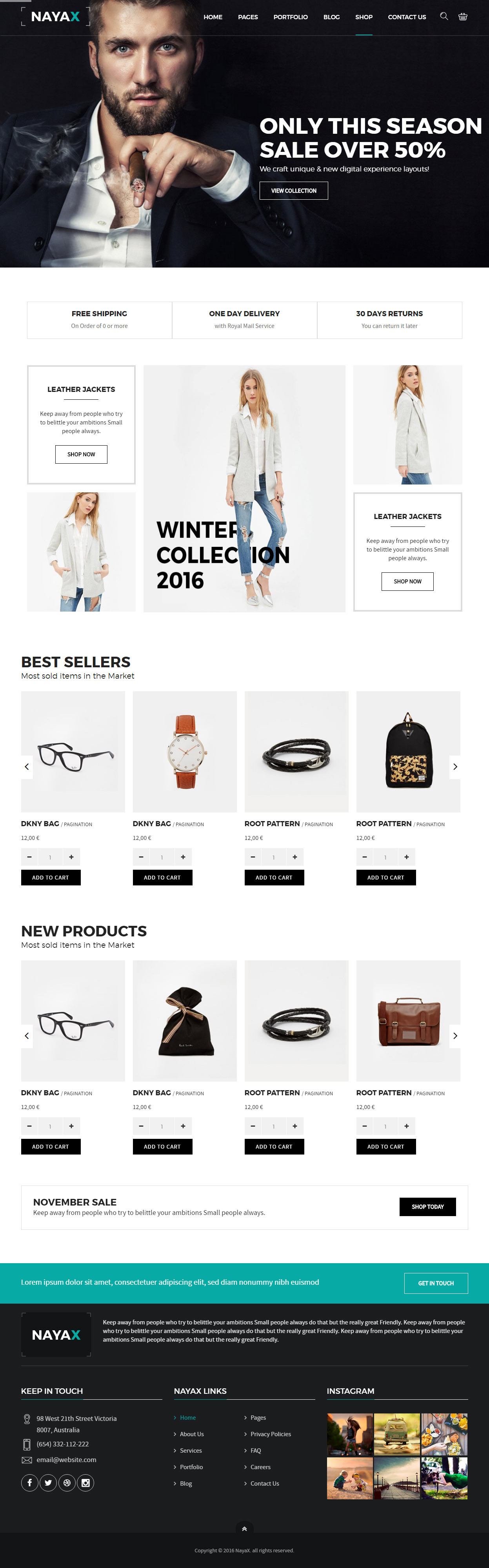 Nayax Joomla eCommerce Templates