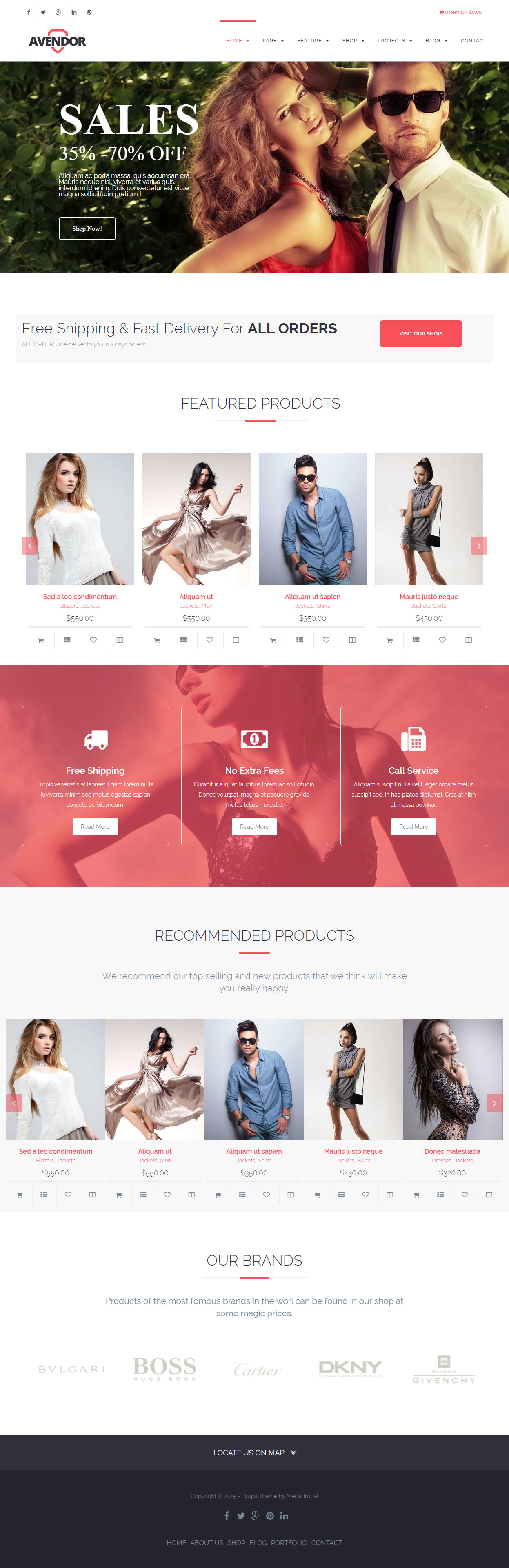 AVENDOR Drupal eCommerce Themes