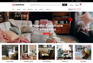 Shop4U – Premium Responsive Furniture Magento 2 Theme