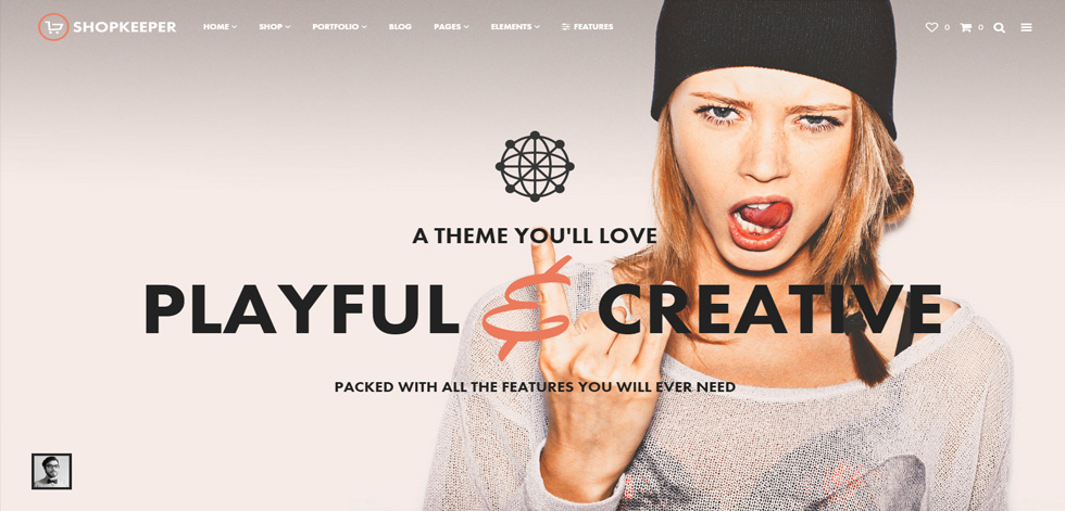Welcome page