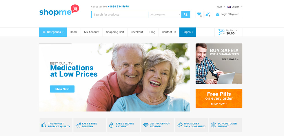Home page