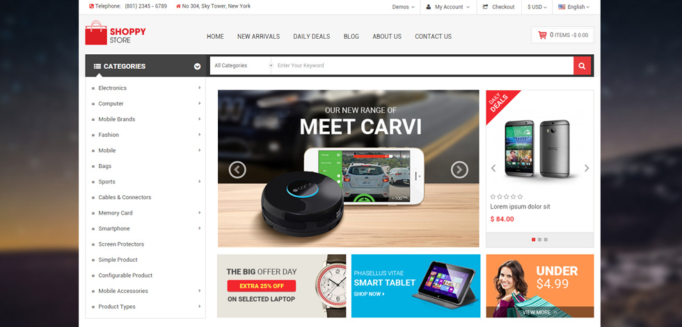 Home page