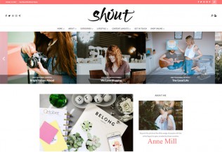 Shout – Premium Responsive Blogging WordPress Theme