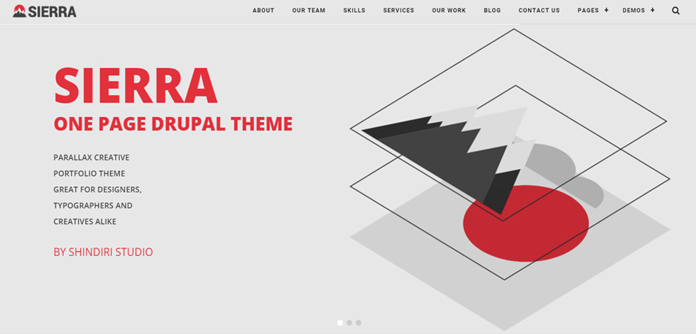 Welcome screen